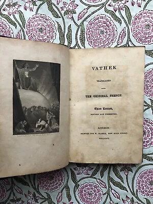 WILLIAM BECKFORD Vathek 3rd And Definitive Edition 1816 GOTHIC CLASSIC • $273.74