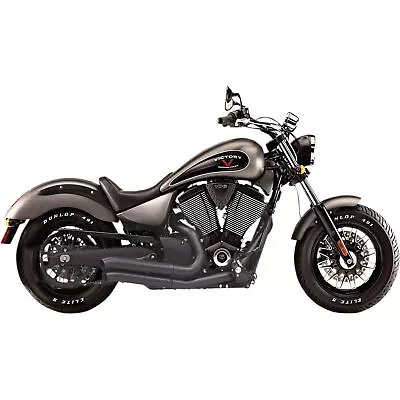 Bassani Manufacturing Pro-Street Exhaust - Black - Turnout 6V23DB • $879.95