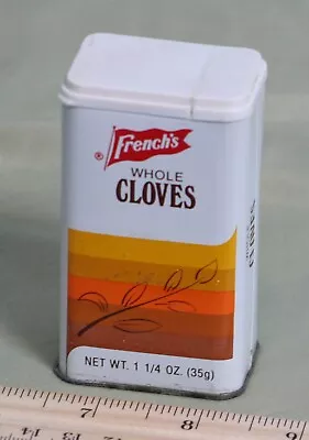 French's Brand Vintage Small Whole Cloves Spice Tin 1980's • $7.50