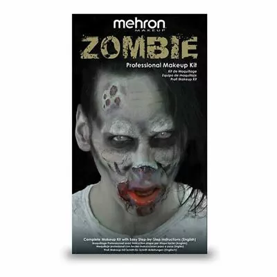 Mehron Zombie Character Makeup Kit For SFX/Halloween/Cosplay • $19.95