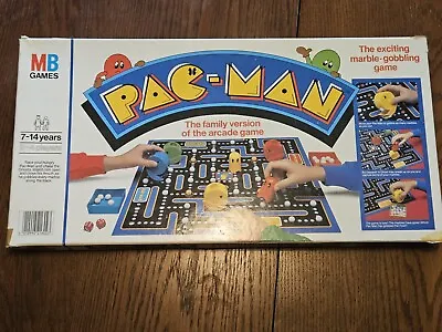Pac Man Board Game Mb The Family Arcade Game 1982 Not Complete  • £19.99