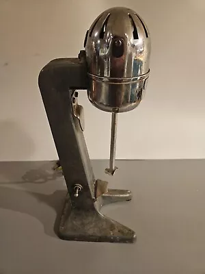 Vintage Handy Hannah Milkshake Malt Mixer Drink Mixer Chrome/Iron Base 504 Works • $79.99