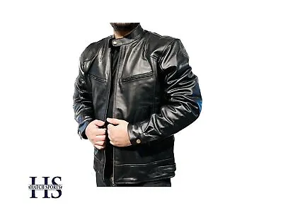 Premium Genuine Leather Men's Jacket Stylish Biker Jacket For A Classy Look AU • $139