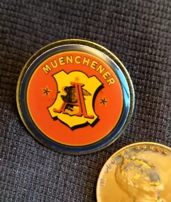 Vintage Budweiser Anheuser Busch Muenchener Hat/ Lapel Pin Pinback (made In USA) • $9.99