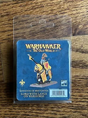 Warhammer The Old World Bretonnian Lord With Lance On Warhorse Made To Order • $75