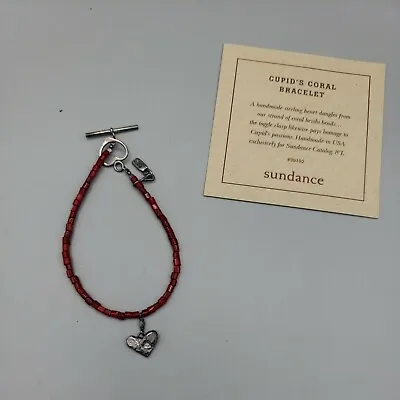 Sundance Catalog Jewlery Cupid Coral Bracelet R5D13 • $99.99