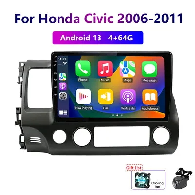 Wireless Carplay 4-64G Android13For Honda Accord 2003-2007 Car Stereo Radio GPS • $159.27