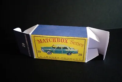 Matchbox Lesney No.29b Austin A55 Reproduction Box (Box Only) • £2.89