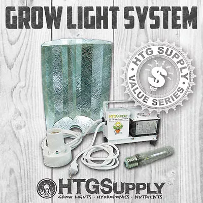 GROW LIGHT SYSTEM  COMPLETE SET 250 400 150 Watt BALLAST  REFLECTOR HOOD + BULB  • $119.95