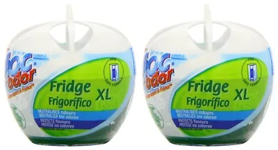 2x Croc Odor Fridge XL Smell Neutraliser Deodoriser Natural Freshener Food Safe • £10.52