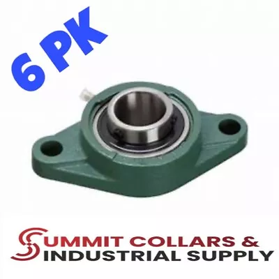 UCFL205-16 Pillow Block Flange Mounted Bearing 1  Bore 2 Bolt (6 Pk) • $36.45