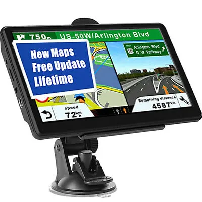 7  GPS Truck Commercial Driver Big Rig Accessories Navigation System RV Trucker • $47.99