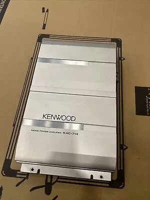 Kenwood Kac-714 Car Amplifier Spares Or Repair Untested  • £100