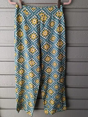 NWOT O'Neill Laiken Cropped Flat Front Floral Pants Women's Size 25 • $10.50