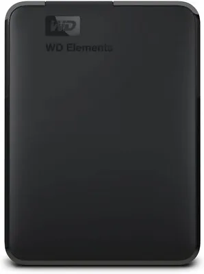 Western Digital Portable Hard Drive Elements 2TB Portable External Hard Disk USB • £61.50