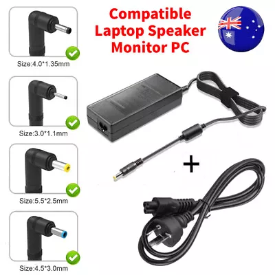 $11.99 • Buy 65W/45W AC Adapter Charger Power Cord For Acer Asus Hp Getac Laptop JBL Speaker