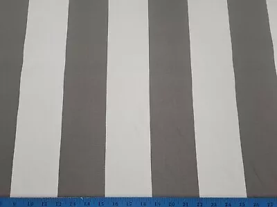 Altizer CABANA STRIPE STONE 100% Acrylic Vertical Stripe Indoor/Outdoor Fabric • $19.99