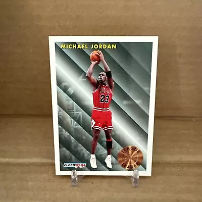 1993-94 Fleer Michael Jordan League Leaders #224 Chicago Bulls HOF • $2.39