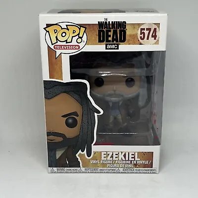 The Walking Dead Ezekiel 574 Funko Pop Vinyl Figure Brand New The King • $106.46