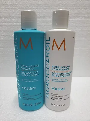 **NEW** Moroccanoil Extra Volume Shampoo Conditioner Duo 8.5 Oz • $36.99