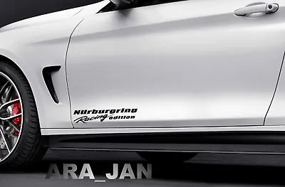 NURBURGRING RACING EDITION Decal Sticker Sport Car Logo Performance Motorsport • $25.46