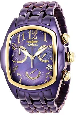 Invicta Lupah Swiss Ronda Z60 Caliber Men's Watch W/Mother Of Pearl Dial - 44... • £303.41