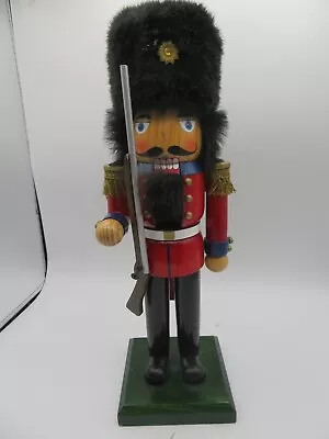 Vintage 14  Nutcracker Soldier With Rifle Limited EditionTarget 2004 • $17.98