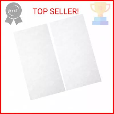 SUPVOX 2pcs Inlay Material White Mother Of Pearl Shell Blanks Sheet Rectangle In • $15.28