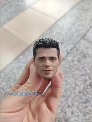 1:6 Brad Pitt Soldier Head Sculpt Carved For 12  Male Action Figure Body Dolls • $18.39