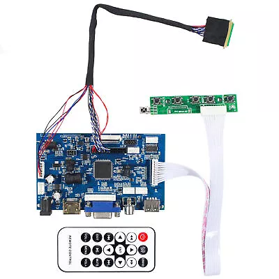 Auto Brightness HD MI Board For 10.1 In B101AW03 N101L6 1024x600 LCD Screen • $33.99