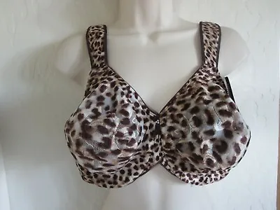  Wacoal 36g  #855167 Awareness Full Figure Underwire Bra Brown/ Wild Nwt $67 • $44.10