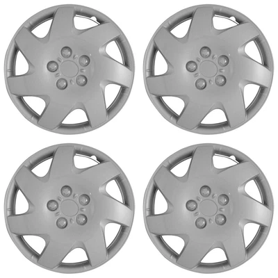 $36.23 • Buy 16  Set Of 4 Wheel Covers Full Rim Snap On Hub Caps Fit R16 Tire & Steel Wheels