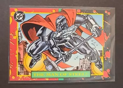 DC COMICS BLOODLINES  The Man Of Steel!  Promo Card #P1 Skybox 1993 • $3.95