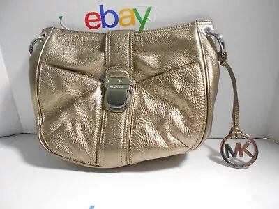 Michael Kors Gold Shoulder/Handbag Gold Snap Buckle Purse     *** No Dust Bag*** • $54.99