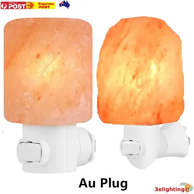 Himalayan Crystal Salt Lamp Natural Pink Crystal Night Light Rock Night Lamp AU  • $19.99