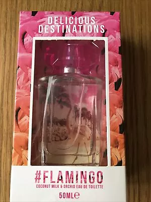 Delicious Destinations #flamingo - Coconut Milk & Orchid Eau De Toilette 50ml • £10