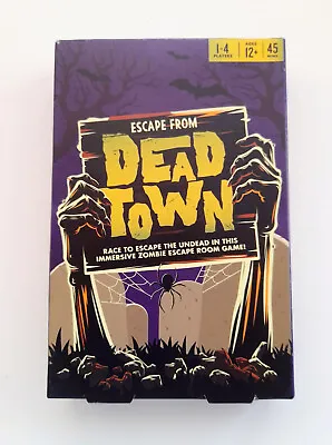 £2.50 • Buy Escape From The Dead Town - Zombie Themed Escape Room Game Free P&P