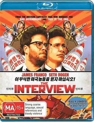 $7.30 • Buy The Interview (Blu-ray, 2014) James Franco Seth Rogen