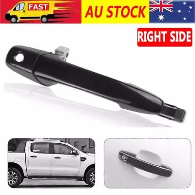 Front Right Outer Door HandleKeyholeBlack For Ford Ranger Mazda BT50 2006-2011 • $24.65