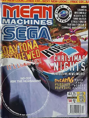 Mean Machines Sega Magazine - Issue # 50 -  December 1996 - RARE • £9.99