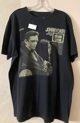 Vintage Johnny Cash And The Tennessee Two Concert T-shirt Sun Records Size Xl • $34