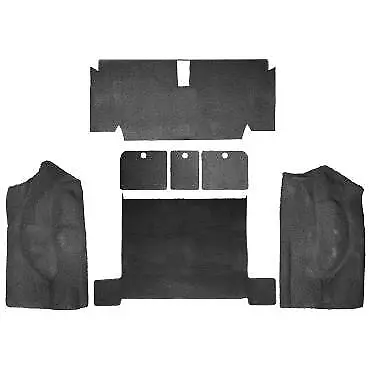 Black Loop Rear Carpet Set 1968-1970 C3 Corvette • $309.95