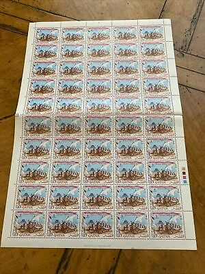 QATAR QUATAR SELECTION MH Boy Scouts  1 FULL SHEET OF 50 Stamps Jamboree ￼ • $20
