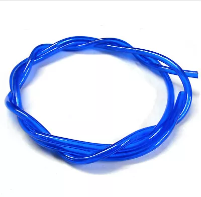 Neon Blue RC Engine Petrol / Nitro Gas Fuel Line Tube Hose 1 Meter 5mm X 2.5mm • £4.50