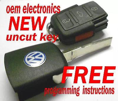 Oem Electronic Remote Key Fob For Vw Volkswagen • $29.88