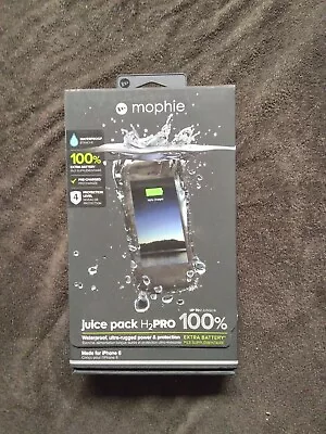 Mophie Juice Pack H2Pro Iphone 6s And 6 Black 100% • $64.99