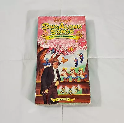 $8.27 • Buy Disney's Sing Along Songs - Song Of The South: Zip-A-Dee-Doo-Dah (VHS, 1999)
