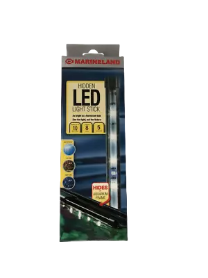 Marineland Hidden Led Light Stick 8  For 5 To 10 Gallons Aquarium Led Light • $19.99