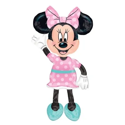 Minnie Mouse 54  Jumbo Airwalker Foil Balloon Party Decorating Supplies • $14.55