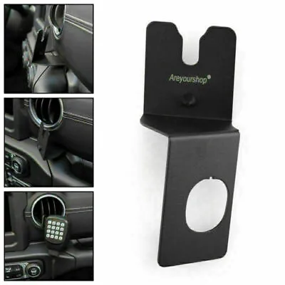 Aluminum Alloy CB Radio Walkie Talkie Mount Holder For Wrangler JL 2018+ US EP • $12.39